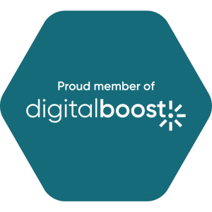 Digital Boost one month mentee milestone badge